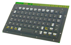 einbaufähige Tastatur / mit mechanischen Tasten / 101-104 Tasten / OEM