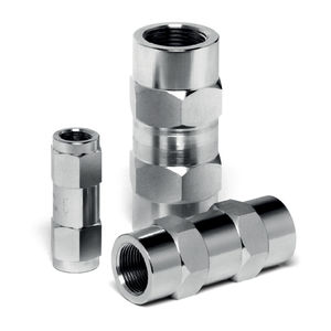 Kolbenrückschlagventil / hydraulisch / Stahl / kompakt