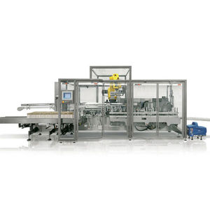 vertikaler Kartonpacker / für Flaschenpacks / für Pharmaprodukt / Hotmelt-Klebstoff