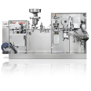 kompakte Thermoformmaschine / Kunststofffolien / für Verpackungen pharmazeutischer Produkte / automatisch