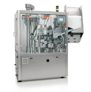 automatische Füll und Verschließmaschine / Dreh / für Kosmetik / für Lebensmittel