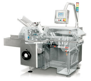 horizontaler Kartonierer / für die medizinische Industrie / kompakt / automatisch