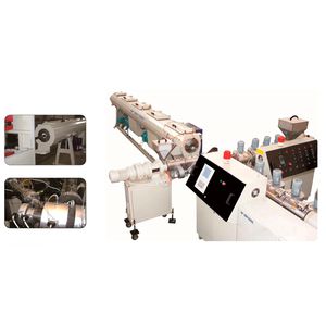 Rohrextrusionsanlage / für HDPE / für Silikonkautschuk / Mehrschicht