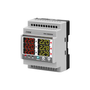 digitales Multimeter / DIN-Schienen / 5 A / 3-Phasen