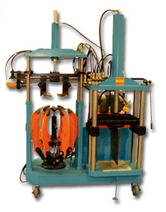 Recyclingmaschine für Abfall / Metall