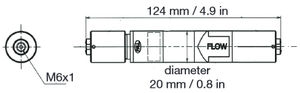 Wasserfilter / Kapsel / kompakt / für Hochdruck-Anwendungen