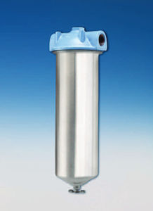 Filtergehäuse für Gas / für Luft / Edelstahl