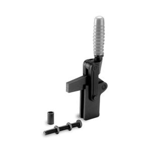 vertikaler Schnellspanner / mit Verriegelung / robust / stabilen Haltearmen