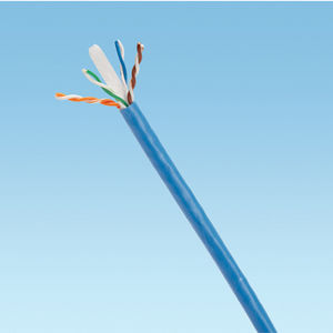 Daten-Glasfaserkabel / flammenbeständig / Twisted-Pair / Kupfer