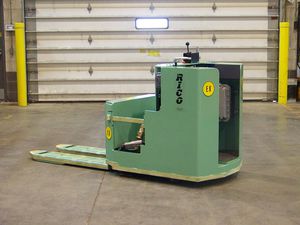 elektrischer Hubwagen / Geh / Stand / Stahl