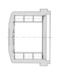 Zylinderrollenlager / 3-reihig / Stahl / für Kardangelenke