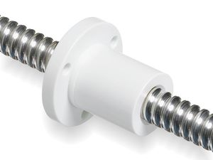 Rundgewinde-Gewindespindel / Edelstahl