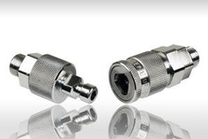 Schnellanschluss / gerade / hydraulisch / Druckluft