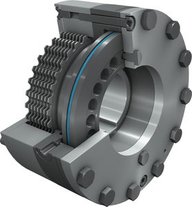 Friktionsbremse / mit hydraulischer Lockerungssteuerung