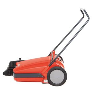 handgeführte Kehrmaschine / batteriebetrieben / kompakt