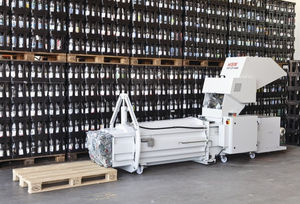 horizontaler Mahlkompressor / für PET-Flaschen / automatisch / robust
