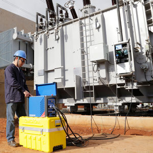 Prüfgerät für Transformatoren / mobil / 3-Phasen