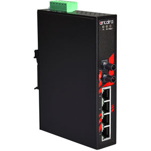 Ethernet-Switch / unmanaged / 5 ports / DIN-Schienen / für Wandmontage