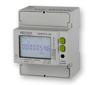 Elektrischer Energiezähler / 3-Phasen / DIN-Schienen / programmierbar / mit integrierter Kommunikation