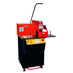 Schneidmaschine für Gummi / Rundmesser / Schlauch / NC