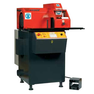 Schneidmaschine für Gummi / Rundmesser / Schlauch / NC