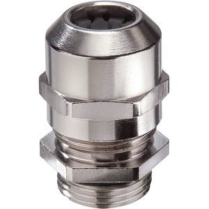Kabelverschraubung aus vernickeltem Messing / IP68 / IP69 / halogenfrei