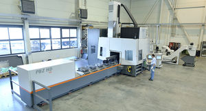 CNC-Bearbeitungszentrum / 5-Achs / universell / für Aluminium / für Profile