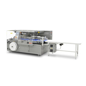 Schrumpffolienverpackungsmaschine mit Seitenverschweißung / vollautomatisch / für POTS / Schalen