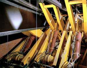 hydraulisches Klemm- und Bremselement / für Linearführung