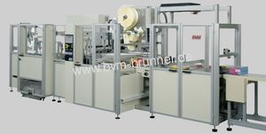 automatische Verpackungsmaschine / Falteinschlag / für Bücher / für Papier