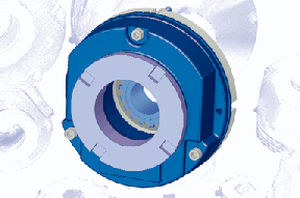 Scheibenbremse / Federdruck / elektromagnetisch / Ruhestrom