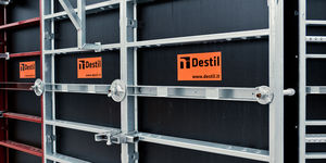 Stahlschalung / Wand / für Beton