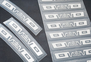 RFID-Etikett / selbstklebend / wasserdicht / für Chemikalien