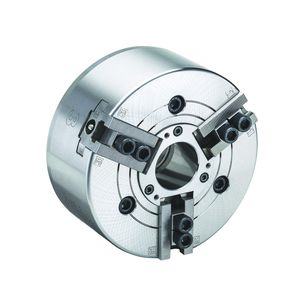 Kraftspannfutter / 3-Backen / Drehmaschinen / Durchgangsbohrung