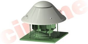Dachventilator / zentrifugal / Ablauf / für Chemieanwendungen