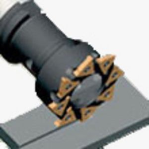 Walzenstirnfräser / Wendeplatten / Nuten / 2-Schneiden