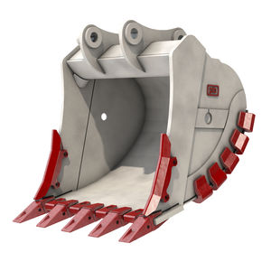 Standardzahn-Schaufel / für Bagger / für Stein