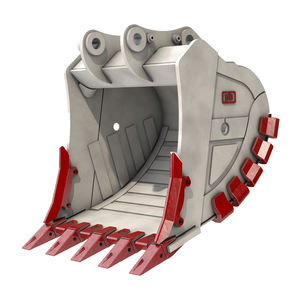 Standardzahn-Schaufel / für Bagger / für Stein