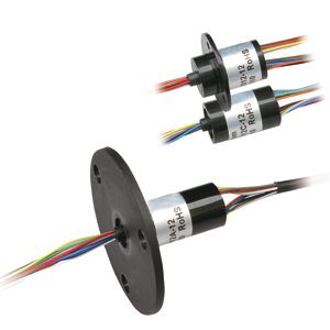 Kapsel-Schleifring / für die Robotertechnik / für Windkraftanlage / medizinisch