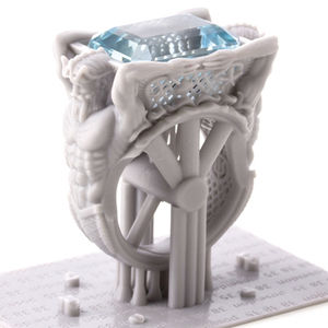Harz für 3D-Drucker / Polymer / grau / für Industrieanwendungen