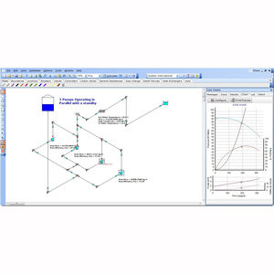 Software zur Berechnung des Druckverlustes / Simulations für Strömungsmechanik / für Projektentwicklung / Optimierungs