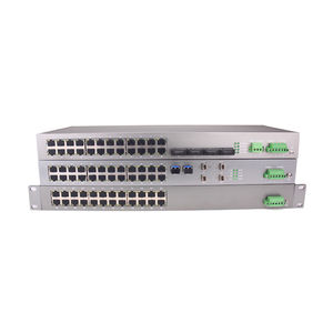 Ethernet-Switch / managed / 24 Ports / Gigabit-Ethernet / LWL
