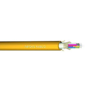 Daten-Glasfaserkabel / Hybrid / halogenfrei / schwerentflammbar