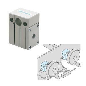 automatische Aufspannplatte / rechteckig / anodisiertes Aluminium