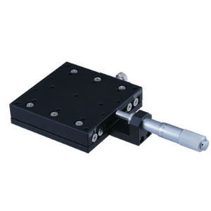 Linearpositioniertisch / manuell / einachsig / Mikrometer