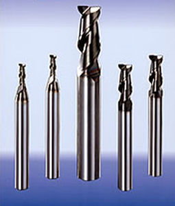 Schaftfräser / Vollmetall / für Aluminium / für Leichtmetall