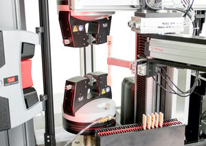 Zugprüfmaschine / Biegen / für Kunststoff / automatisiert