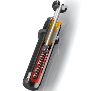Stoß-Dämpfer / hydraulisch / Maschinen / mit selbstausrichtender Kompensation