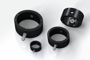 Vibrationsdämpfer / aus Elastomer / kompakt / Radialdämpfung