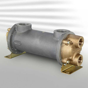 Rohrbündel Wärmetauscher / Wasser/Wasser / Kupfer / Nickel